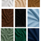 Tissu popeline de coton uni – Large choix de couleurs