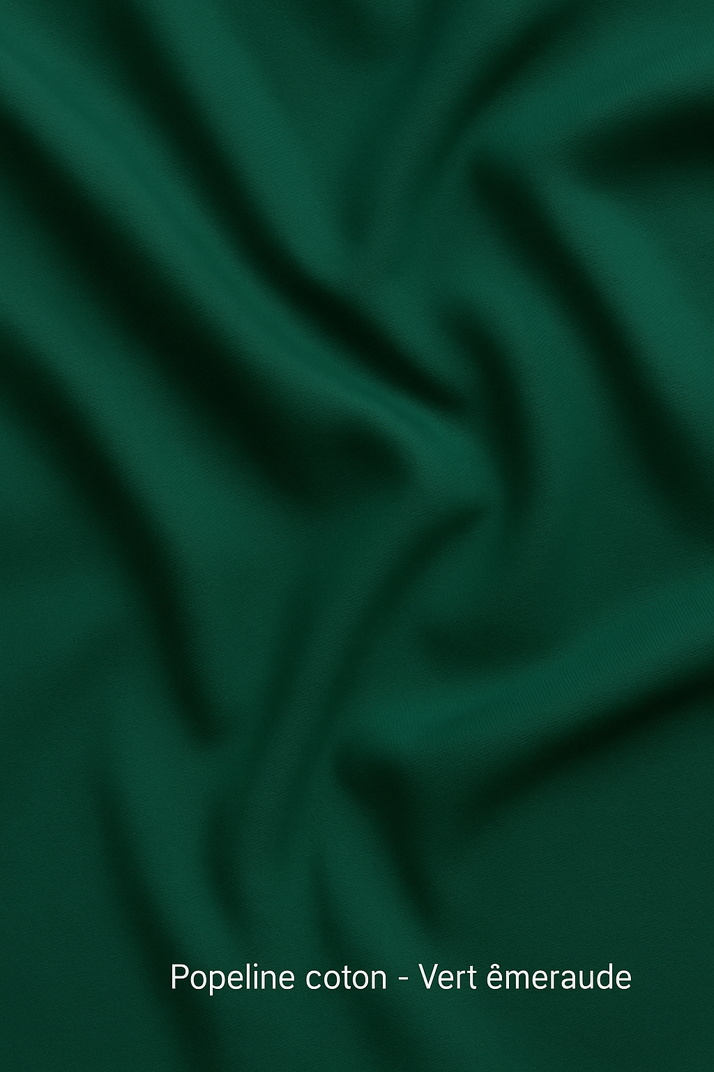 Tissu popeline de coton uni – Large choix de couleurs