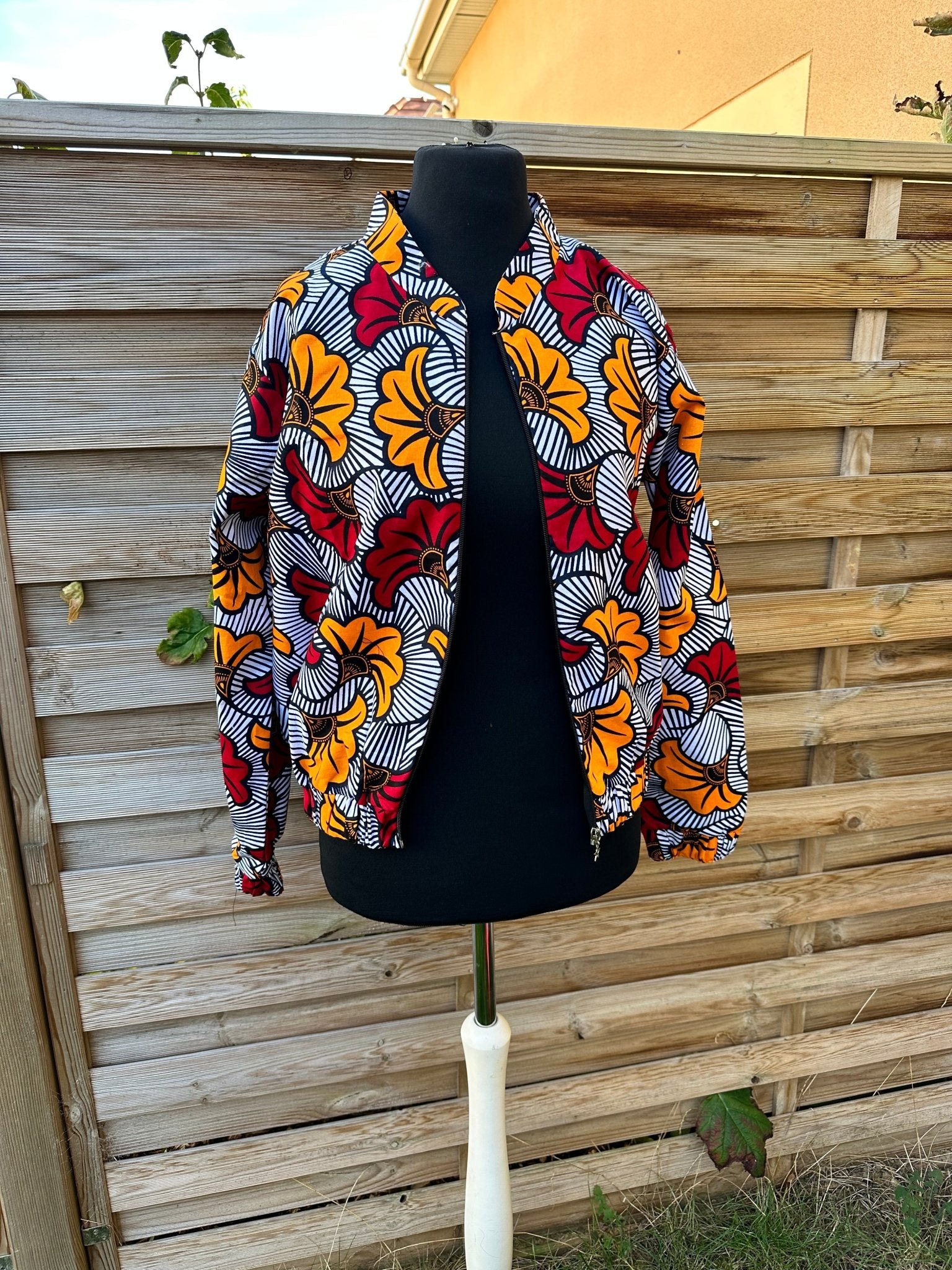 Bomber Veste Fleur Veste Bomber Veste Motif Africain Homme Bomber