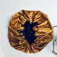 Bonnet en satin recto verso - Kaysol Couture