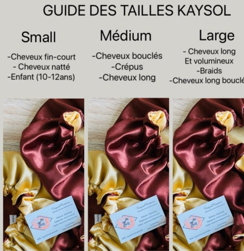 Bonnet en Soie – Kaysol Couture