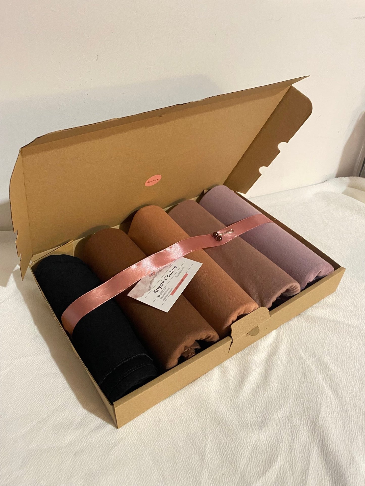 Box Hijab Foulard maxi en Jersey - Kaysol Couture