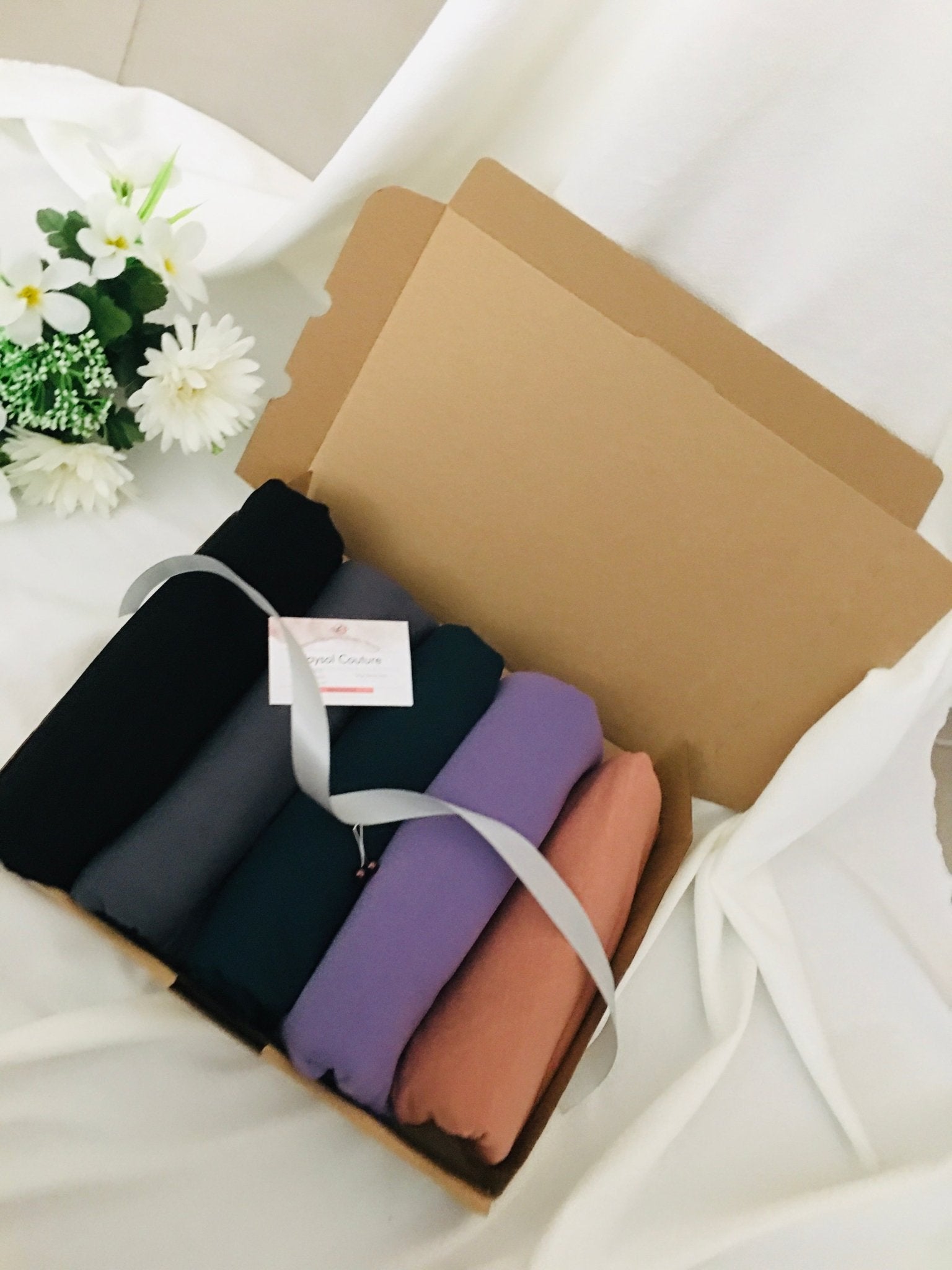 Box hijab Jersey - Hijab box - Foulard Jersey coton - Kaysol Couture