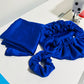Choix de Couleur - Box Taies d’oreillers en Soie avec bonnet en Soie et chouchou en soie Assorti - Kaysol Couture