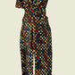 Combinaison Femme en Wax - Convertible - Kaysol Couture