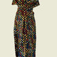 Combinaison Femme en Wax - Convertible - Kaysol Couture