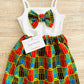 Ensemble Enfant bébé Safia multi color - Kaysol Couture