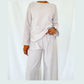 Ensemble femme en lin / tenue femme assortie / style vintage / fait main - Kaysol Couture