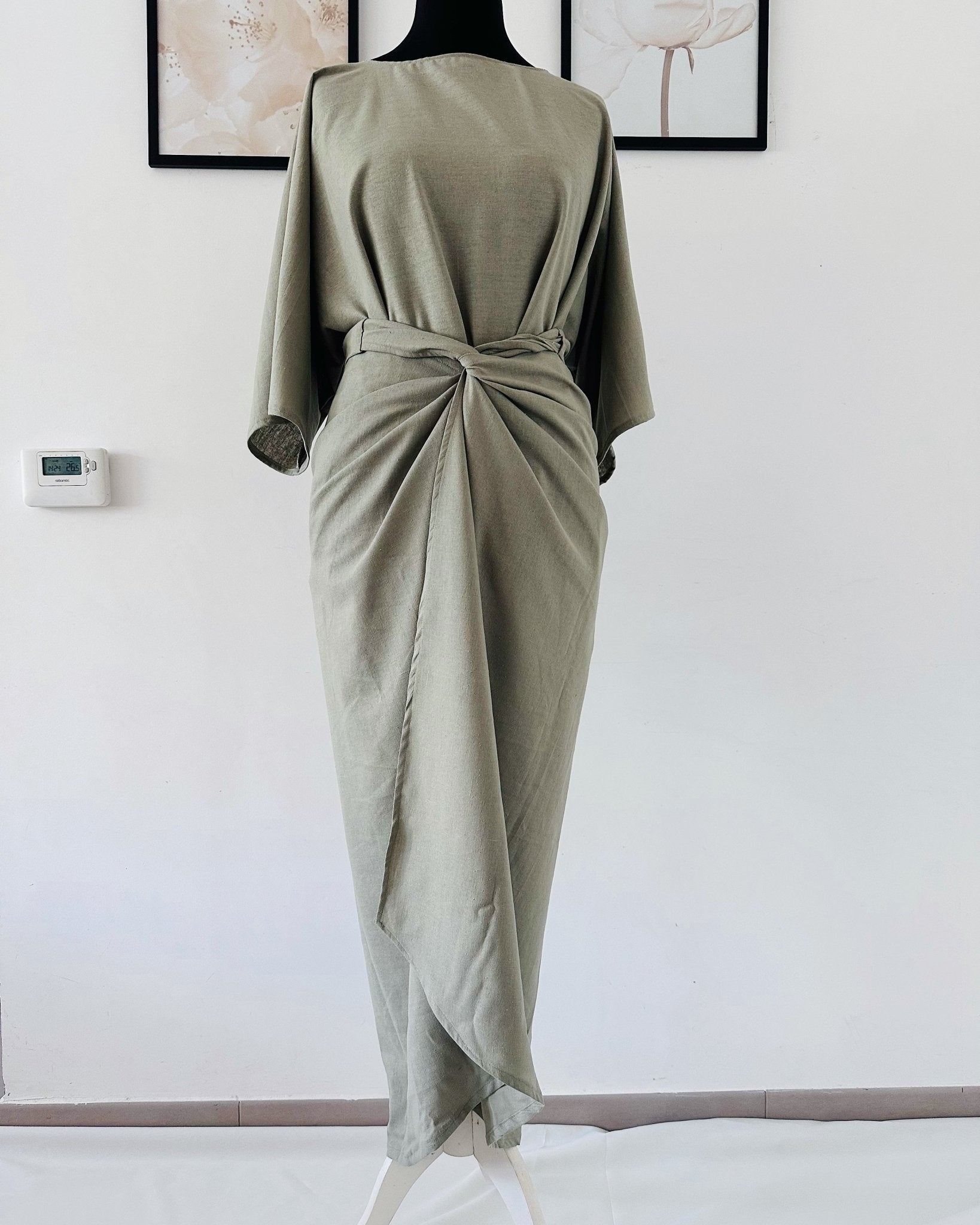 Ensemble jupe et haut en Lin Tenue minimaliste femme