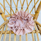 Bonnet en satin Uni champagne