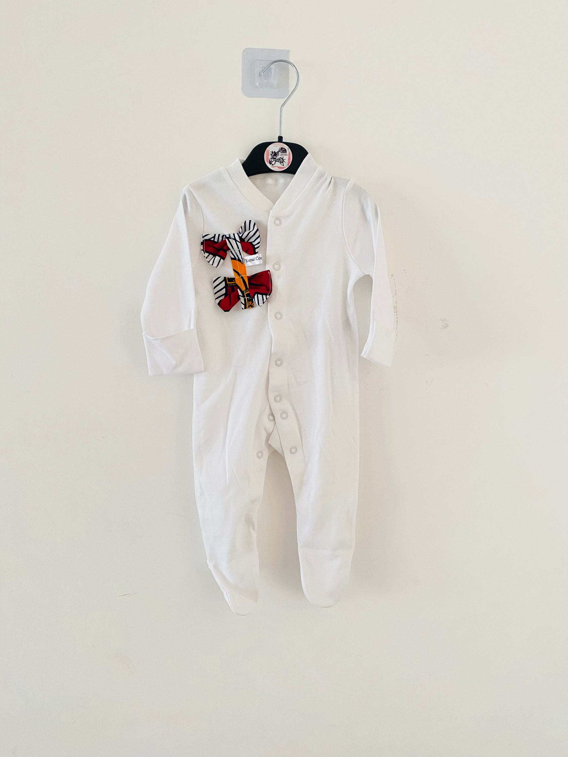 Pyjama wax bébé - cadeau naissance africain 