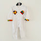 Box naissance original - lot pyjamas touche Wax et bonnet en wax