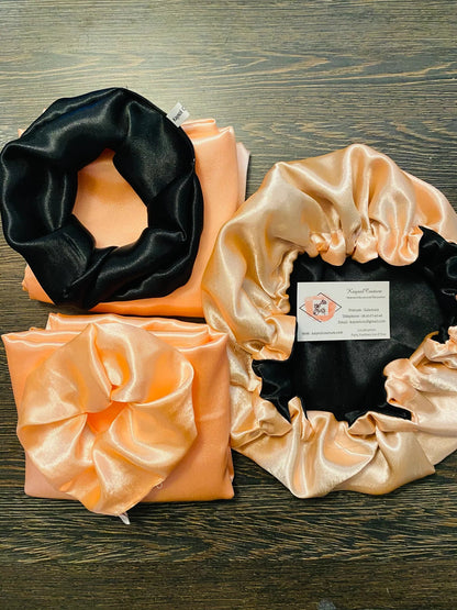Kit taies d’oreillers en satin - Soin cheveux - Choix de Couleur - Kaysol Couture