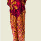 Robe de maison africaine - Robe longue tie and dye africain - Kaysol Couture