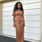 Robe de Soiree Asymétrique - Robe de Soiree longue - Choix de couleurs - Kaysol Couture