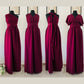 Robe infinity Bordeaux - Robe demoiselle d’honneur Bordeaux - Kaysol Couture