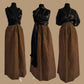 Robe infinity en Wax - Robe de Soiree en Wax et satin - Capsule Haby - Kaysol Couture