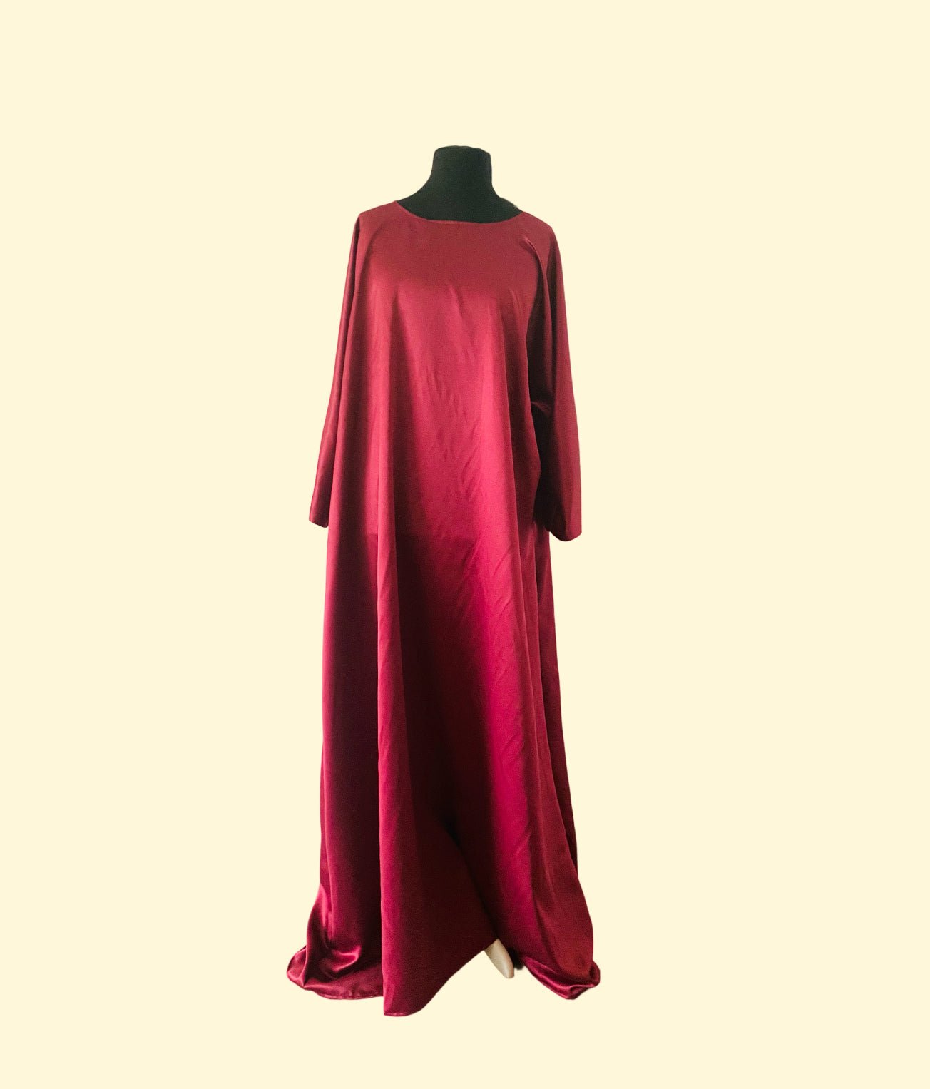 Robe satin ample sale