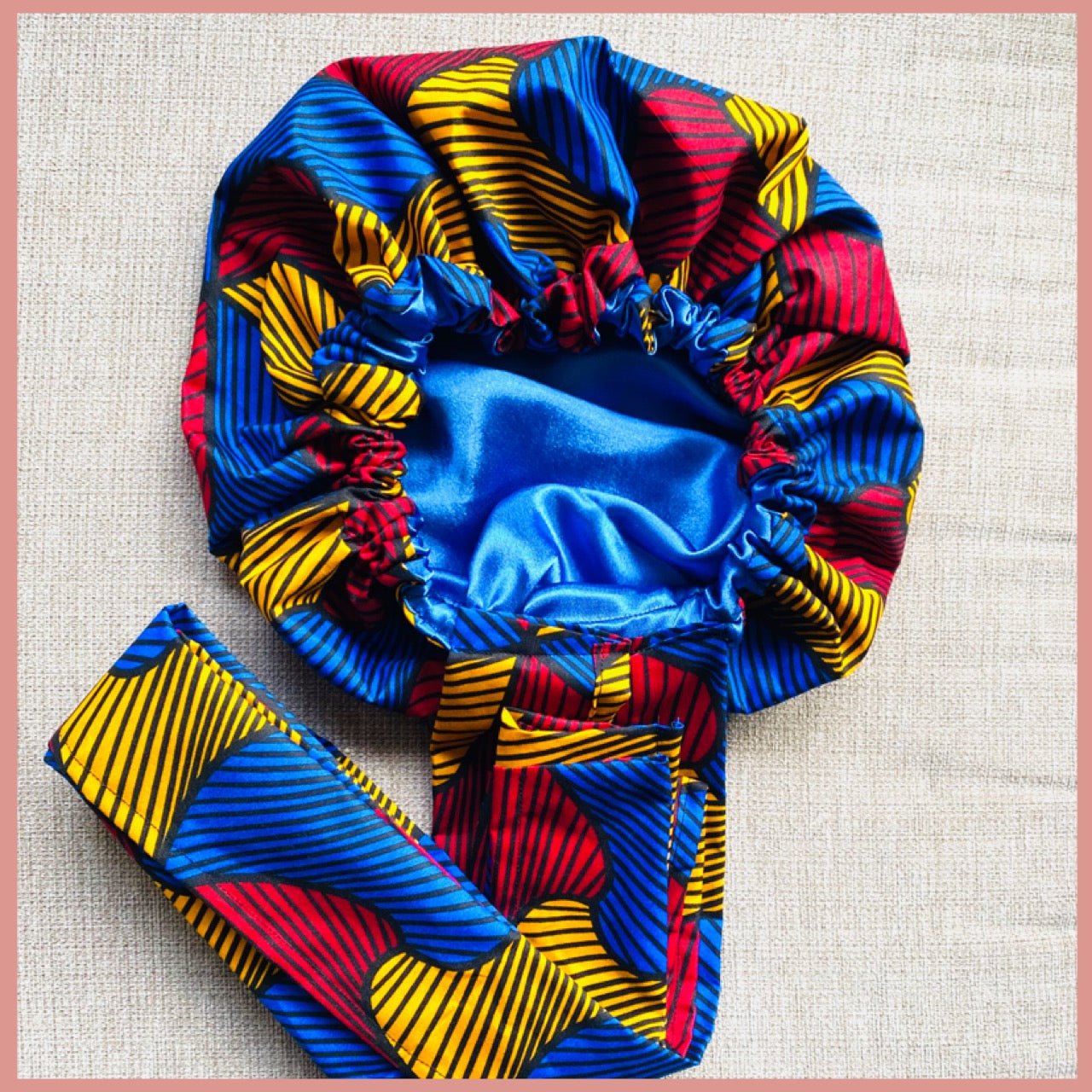 Turban wax - Foulard africain facile à nouer - Kaysol Couture